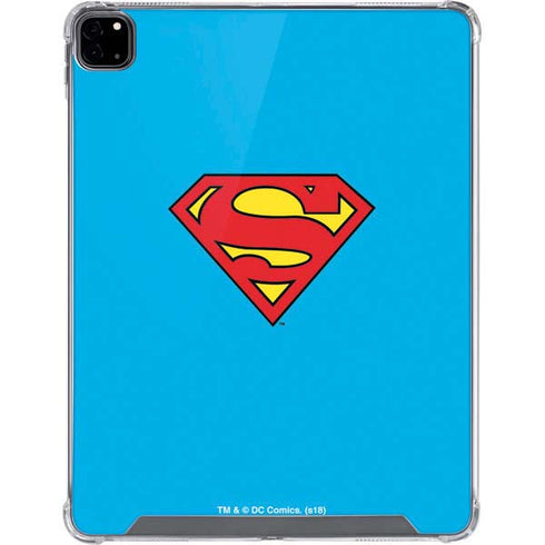 DC Comics Superman Official Logo iPad Pro 12.9in (2020) Clear Case